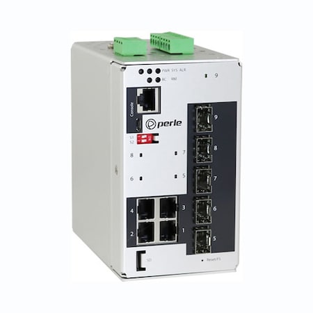 Perle Systems Ids-509-5Sfpxt Ethernet Switch 07013560